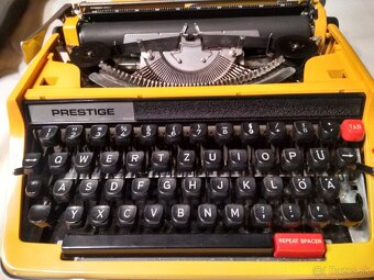 Pisaci stroje -PRESTIGE kufrikovy-Madein Japan. - 7