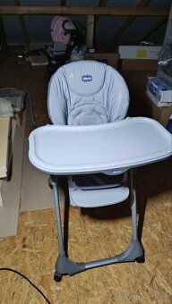 Jedálenská stolička chicco - 7