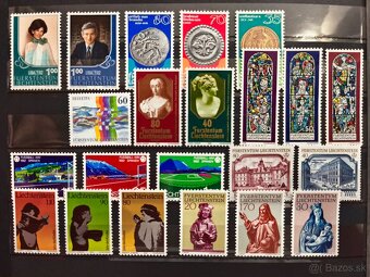 Známky Lichtenštajnsko 3 - 7