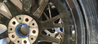 hliníkové disky 7J x 17 H2 VW group + pneu - 7