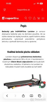 Bežecký pás INSPORTLINE LAVISTER IN 13150 - 7