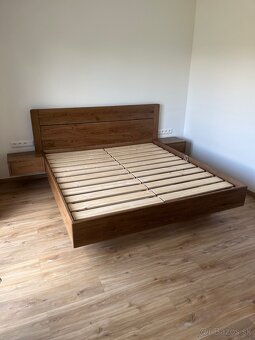 Levitujúca dubová posteľ - 7