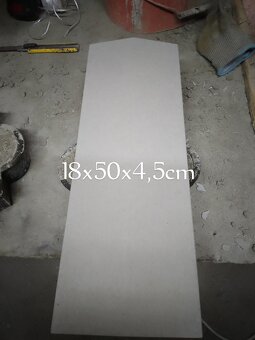 Betónové plotové/murikove, striešky, čapice - 7