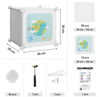Detská modulárna skriňa - 7