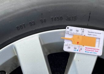 Orig.VW Alu Disky 5x112 6,5xR16 ET41 215 60 16 zimné - 7