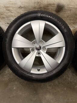 Zimná sada 5x112 R17 , 215/55/17 Škoda Triton Superb Passat - 7