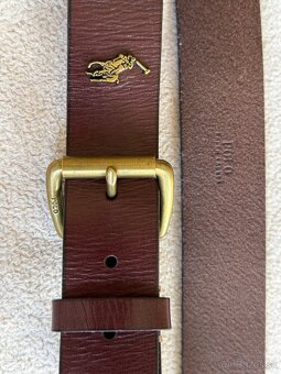 Kožený opasok Polo Ralph Lauren - 7