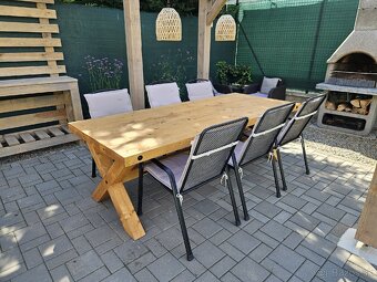 Jedálenský stôl 240x100x75 - 7