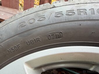 Disky 5x112 R16 + zimne pneu Dunlop - 7