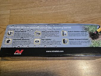 Dohľadávací detektor kovov Minelab PRO-FIND 35 - 7