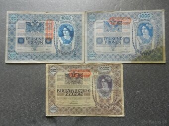 Bankovky staré RU a staré Rakúsko - 7