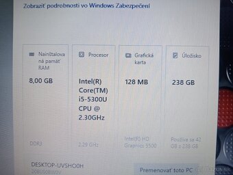Lenovo Thinkpad t450 / Intel core i5 / 8gb ram / Windows 10 - 7