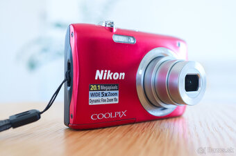 Nikon Coolpix S2900 červený - 7