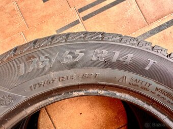 175/65 R14 zimné pneumatiky 2 kusy - 7