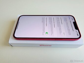 APPLE IPHONE 14 PLUS 128 GB RED EDITIO,BATERKA 100% - 7
