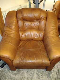 Predám koženú sedaciu súpravu - 7