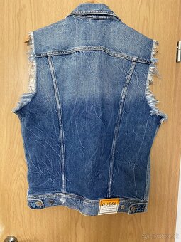 Panska riflova vesta denim Guess - 7