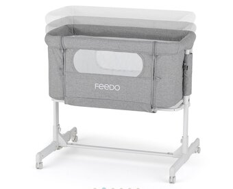 Detská postieľka na kolieskach - 7