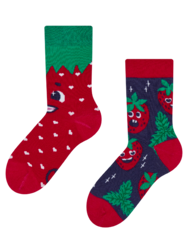 Veselé detské ponožky Šťastné jahody 31-34 - 7