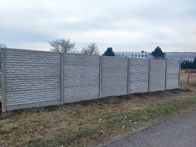 Betónový plot - 7