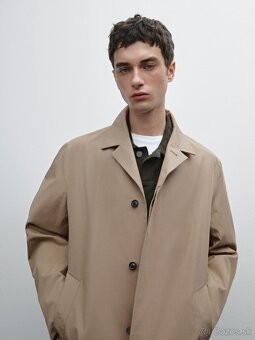 Massimo Dutti trenčkot zo 100 % bavlny - 7