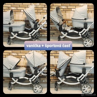 ABC Design Zoom Graphite Grey - pre dvojicky/surodenecky - 7