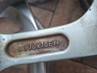 Originálne hliníkové disky Mazda R16, 5x114,3 - 7