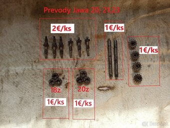 Jawa 50 pionier rozne ND - 7