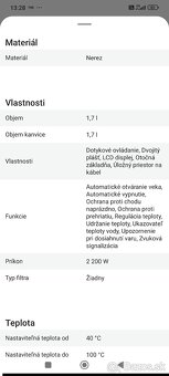 Rýchlovarná kanvica Rhonson R-7522 Safe Touch - 7