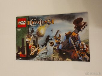 LEGO Castle 7091 Knight's Catapult Defense (s boxom) - 7