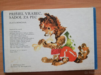 Prišiel vrabec, sadol za pec 1981 - leporelo - 7