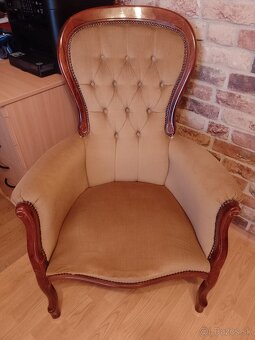 Predám Zámocké kreslá/stoličky - 7