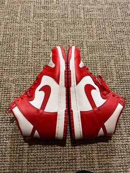 Nike Dunk High University Red Vel 45,5 - 7