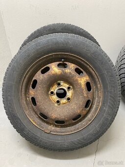 Sada 4 plechových diskov so zimnými pneu Dunlop - 7