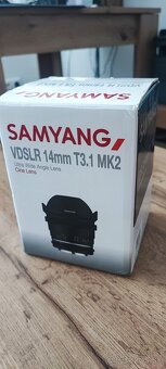 Objektív Samyang 14mm VDSLR MKII pre Sony FE - 7