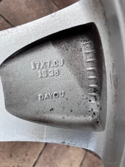 Orig. hliníkové disky Opel R17, 5x105 - 7