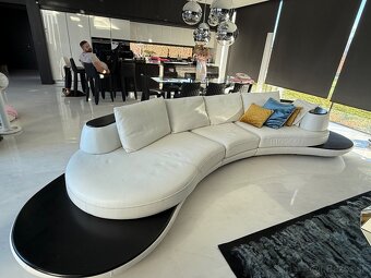 Kožená sedacia súprava - 7