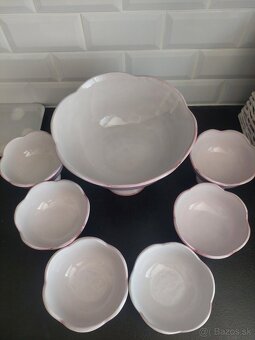 Keramický set - misa + 6 misiek - 7