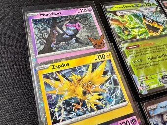 Pokemón MEGA balík A: 65ks kariet v obaloch s 4xEX + darčeky - 7