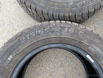 Zimné pneu 215/65 R16C na VW T5, van - 7