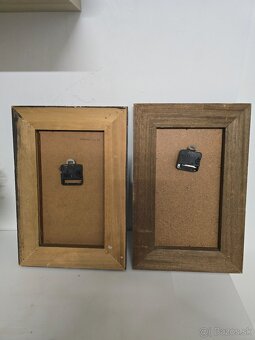 Nástenné drevene hodiny 2x + kríž - 7