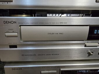 Denon HiFi zostava champagne DRA-565RD, DCD-615,DRS-640 - 7