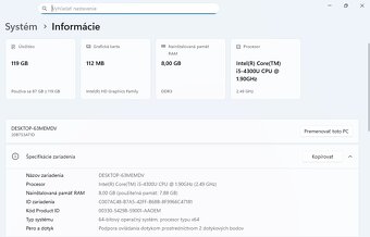 Lenovo ThinkPad T440 Čierny + ZÁRUKA ( i5 / 8GB / 256GB SSD) - 7