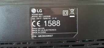 Predám SoundBar LG LAS350B - 7