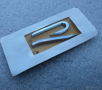 Volkswagen Zadny a bocny emblem R R-line original - 7