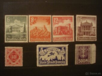 102 rôznych čistých známok Deutsches Reich - 7