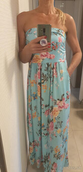 Nádherné dlhé šaty nove, nenosené - 7