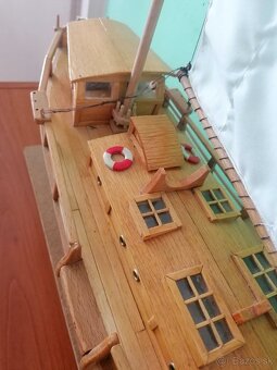 Veľký model lode handmade - 7