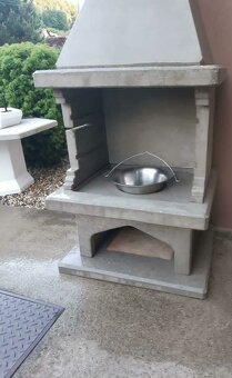 betónový krb ( záhradný gril) - 7