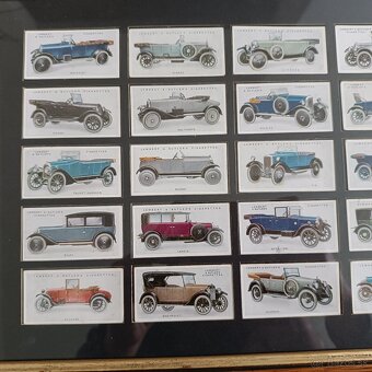 Zbierka starožitných kartičiek motorových vozidiel - 7